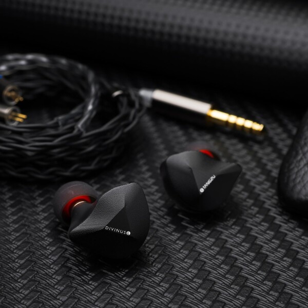 HiFiGo TANGZU x DIVINUS FUDU VERSE1 3 ハイブリッドドライバーインイヤーモニター、ZEN シリーズ 10mm DD+ 2BA インイア式のイヤホン IEM 3D プリントシェル付きインイヤーイヤホン (4.4mm, Black)_7