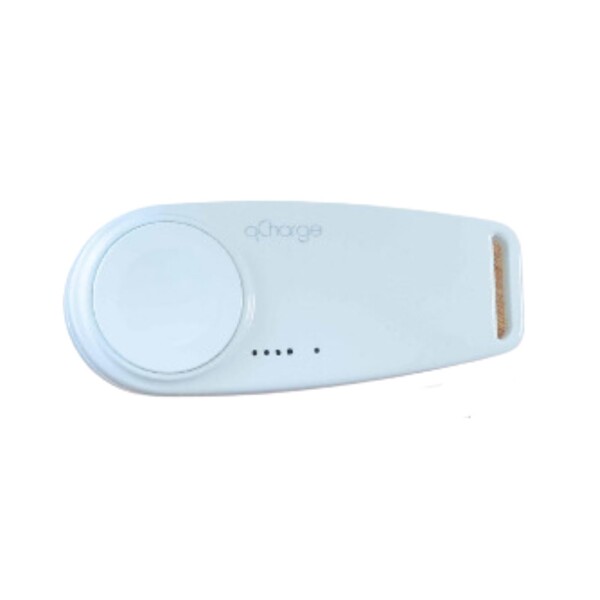 qcharge 2in1 充電 ワイヤレス アップルウォッチ エアポッズ 15W出力 軽量 急速 充電器 持続力 (White)