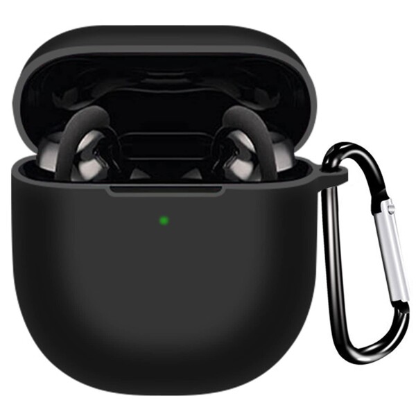 Miimall Bose QuietComfort Earbuds II 適用 ケース シリコン 対応 Bose (ボーズ) QuietComfort Earbuds II カバー 耐衝撃 防傷 軽量 ハードケース 落下防止 カラビナ付き 着装充電可能 QuietComfort Earbuds II保護