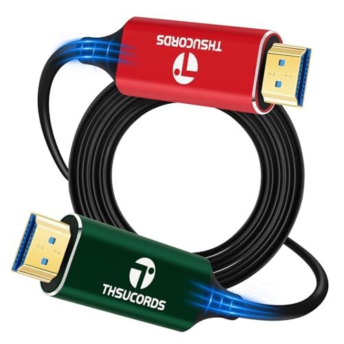 Thsucords 4K 光ファイバーHDMIケーブル 75M HDMI 2.0ケーブル UHD 4K@60Hz HDR/18Gbps/4:4:4/3D/ARC/HEC/RTX 3080/3090 Xbox Series X P