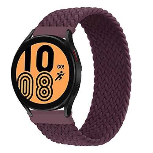 【送料無料】編組ソロループ コンパチブルSamsung Galaxy Watch 6/6 Classic/5/5 pro/4/4 Classic/3 41mm/Active 2/Active for Amazfit g