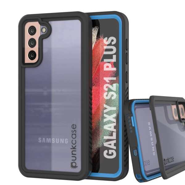 PunkCase Galaxy S21 Plus 防水 ケース (エクストリーム シリーズ) (スリム フィット) (IP68 認証) (耐衝撃性) (防汚性) (耐雪性) アーマ