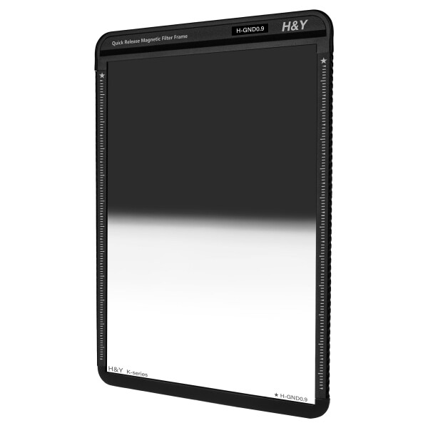 H&Y 角型フィルター ハードGND8 100x150mm Kシリーズ 100mm Hard GND 0.9 (最大3段分減光) マグネットフレーム付 ハーフND8 ゴリラガラス 帯電防止 防汚 撥水 防傷 低反射 両面コート KH09の通販は 26,882円