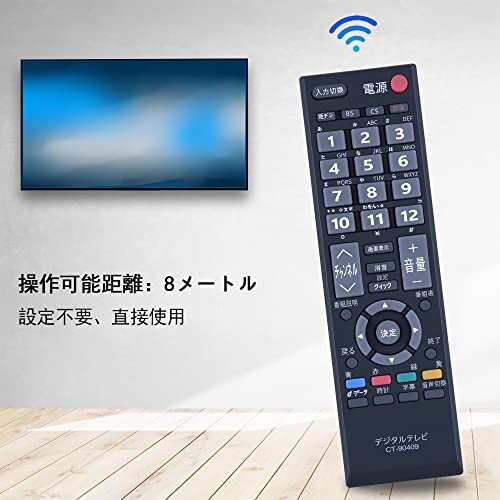 大画面 液晶テレビ リモコン付き 01.jpg