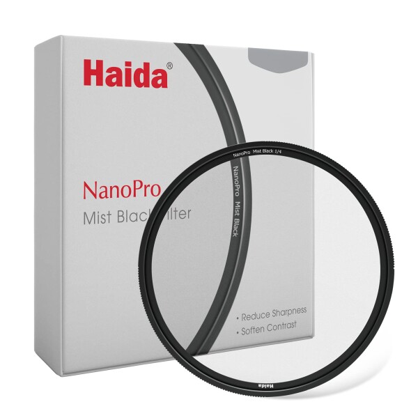 Haida ブラックミスト 1/4 レンズフィルター 77mm ソフト効果