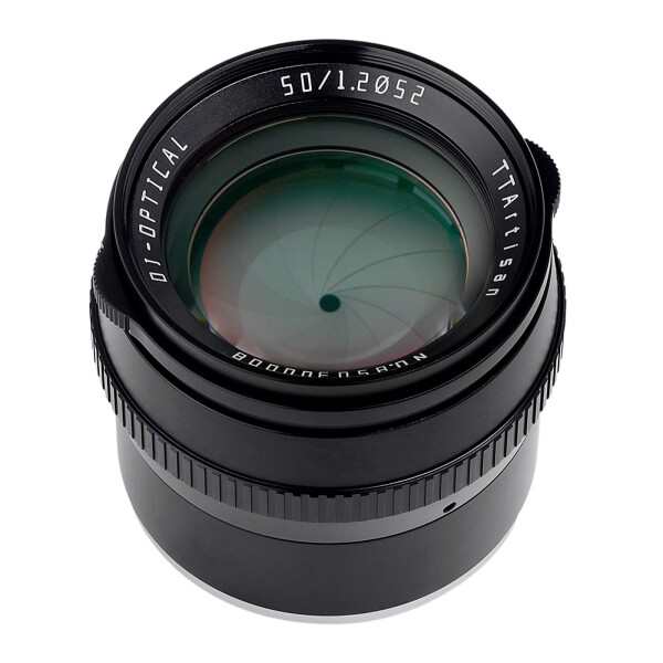 銘匠光学 TTArtisan 50mm f1.2 APS-C Canon M マウントに対応 カメラレンズ マニュアルフォーカス 単焦点レンズ M1、M2、M3、M5、M6、M6I