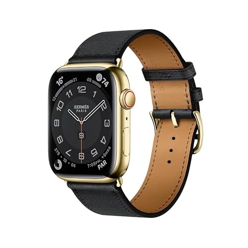 DONEGANI LB1 コンパチブル Apple Watch バンド アップルウォッチ 革 レザー Ultra 2 49mm, シリーズ 10 46mm, 9 8 7 45mm 41mm, SE 6 5 4 44mm 40mm, 3 2 1 42mm 38mm 黒の通販は 10,330円