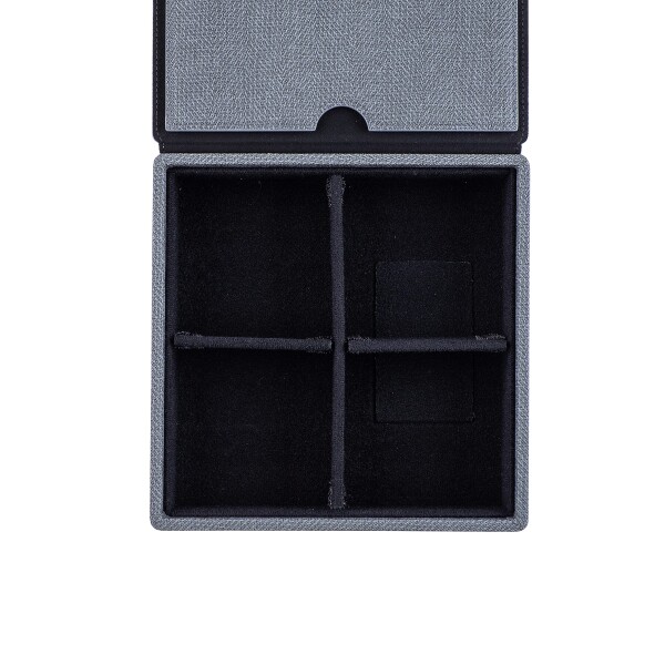 MITER キャリングケース DAP + Earphone イヤホン 収納, Carrying Case Cover for Digital Audio Player and IEM Earphones (4イヤホン 平らな収納-Black)_3