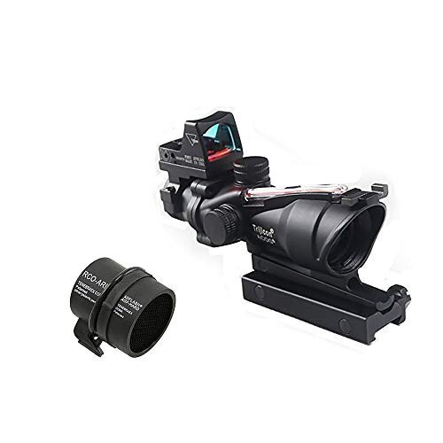 (Diglit) スコープ Trijicon ACOG TA31 ECOS ＋ キルフラッシュ レプリカ ((本体)ブラック (レティクル)レッド)