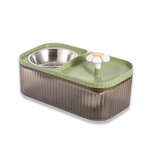 ANILIA 猫 小型犬 ペット 水飲み器 給餌 水飲み 一体器 仕様 自動循環式 自動給水器 ３リットル大容量 傾斜設計 高性能フィルター使用 お手入れ簡単 ネコ イヌ ホワイト ブルー ピンク グ