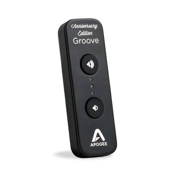 Apogee GROOVE USB DAC ヘッドホンアンプ 小型 軽量 32bit ESS Sabre 8DAC搭載 Type-C Type-A 3.5mm アルミ製 コンスタント・カレント・ドライブ回路 （40th Anniversary Edition）