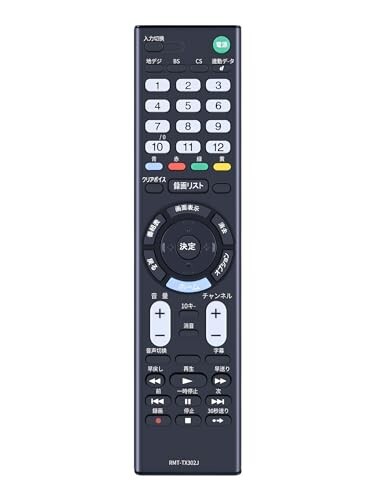 SONYテレビリモコン RMT-TX302J for ソニー 液晶テレビリモコン KJ-32W500E KJ-24W450E対応の通販は