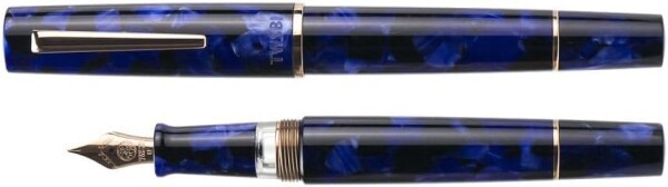 ツイスビー TWSBI 万年筆 特別生産品 カイ Kai マーブルブルーCT 吸入式 TW140011 極細字EF