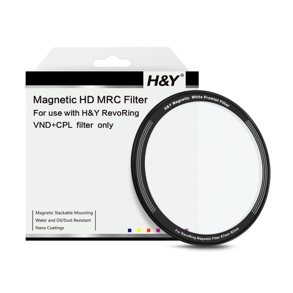 H&Y ソフトフィルター ホワイトプロミスト 1/4 for REVORING 67-82mm White Promist 1/4 レボリング用マグネット式フィルター RMW4-82の通販は