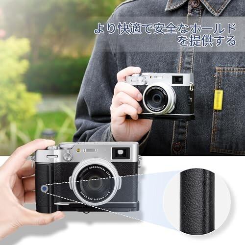 （黒檀製) FUJIFILM フジフイルム X100V用 ハンドグリップ Amazon | 【アップグレード版】JJC 金属ハンドグリップ 富士