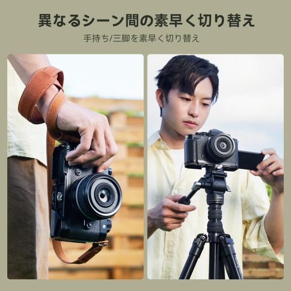 SmallRig カメラ用カメラグリップ ニコン対応 Z f専用ハンドル L型グリップ シリコン ハンドルが付属 Arca 用統合クイック リリース プレート 超薄型設計 4262_6