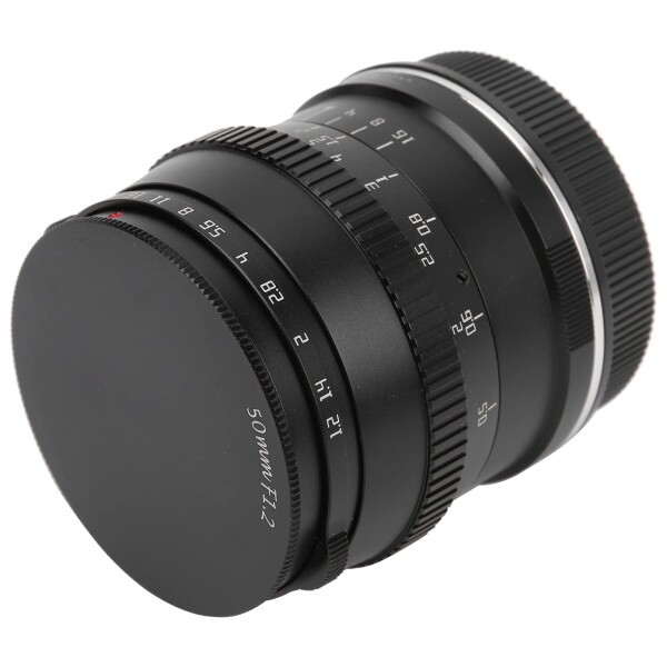 Lマウントカメラレンズ 50mm F1.2マニュアルフォーカス大口径マイクロシングルポートレートレンズ ライカSL/SL2/SL2Sカメラ用