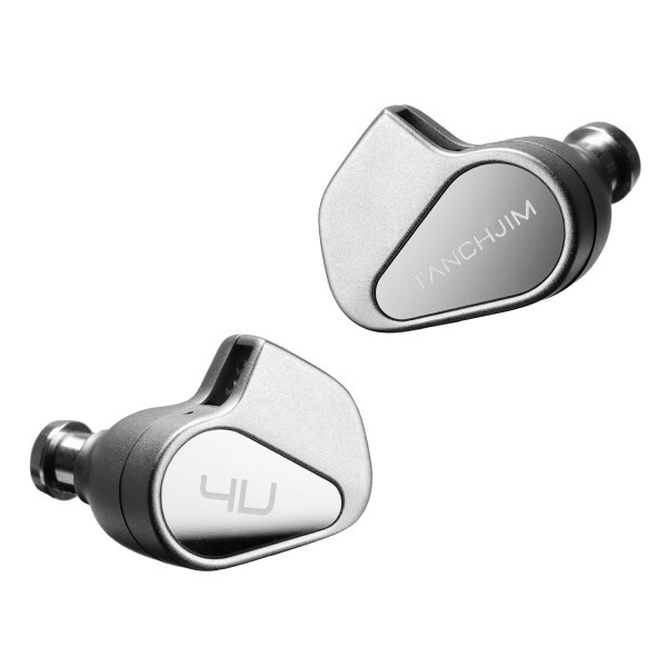 HiFiGo TANCHJIM 4U DMT-4Ultra インイヤーモニター、ダブルチャンバーダイナミックドライバー IEM イヤホン、4 レベル調整可能な回路フ