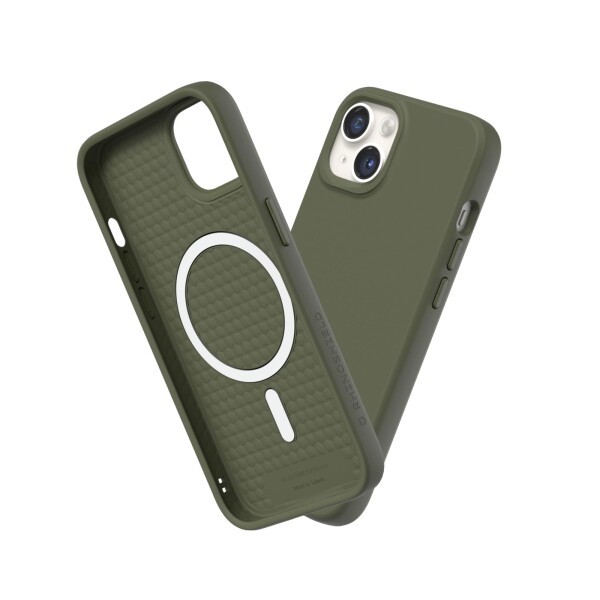 RHINOSHIELD iPhone 13 / 14 SolidSuit ケース MagSafe対応 耐衝? 米軍MIL規格 衝撃吸収 傷 指紋 防止 薄型 軽量 SGS認証 - シーウィード