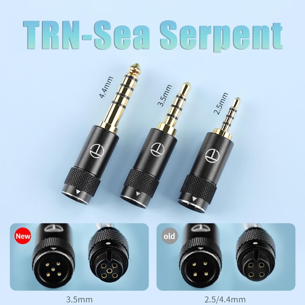 Linsoul TRN Heiman単結晶銅銀メッキ+純銀混合で編み込みハイブリッド