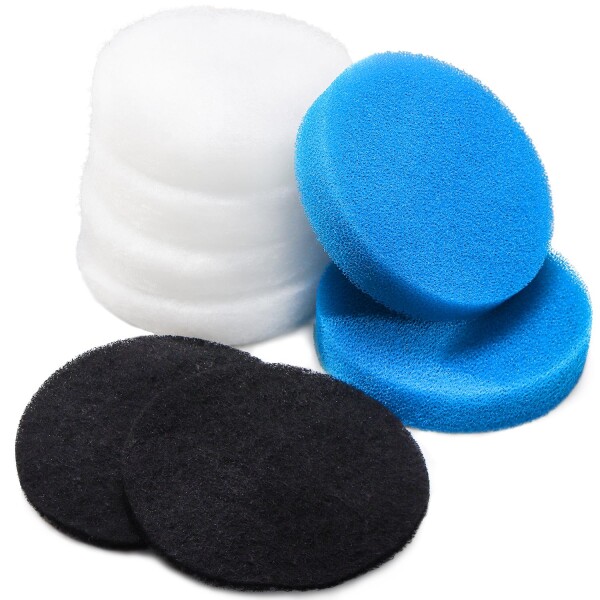 LTWHOME 細目フィルター 水槽用 ウールマット 活性炭 粗目フィルター エーハイム エコ コンフォート 2232/2234/2236に適用 30枚入りの通販は