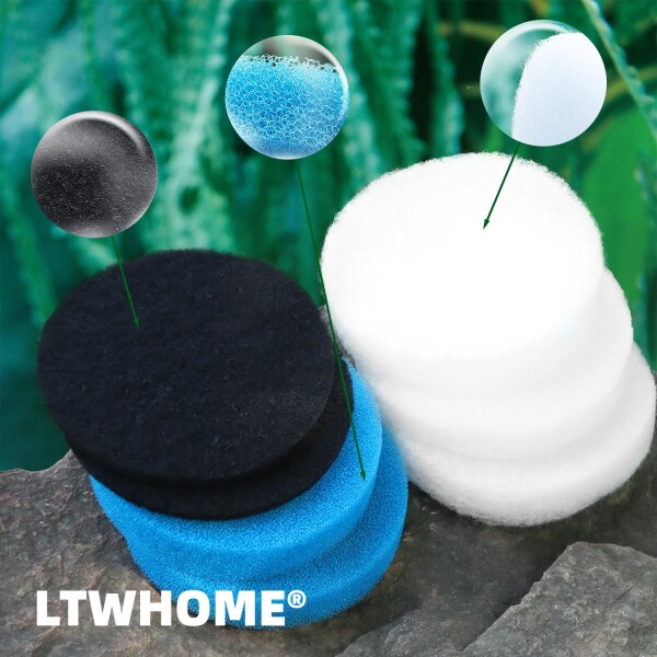 LTWHOME 細目フィルター 水槽用 ウールマット 活性炭 粗目フィルター エーハイム エコ コンフォート 2232/2234/2236に適用 30枚入りの通販は LTWHOME 細目フィルター 水槽用 ウールマット 活性炭 粗目フィルター エーハイム エコ コンフォート 2232/2234/2236に適用 30枚入りの通販は