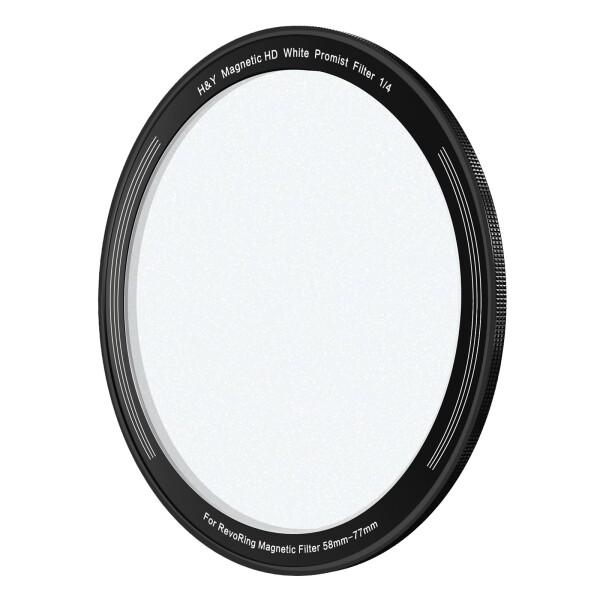 H&amp;Y ソフトフィルター ホワイトプロミスト 1/4 for REVORING 58-77mm White Promist 1/4 レボリング用マグネット式フィルター RMW4-77_1