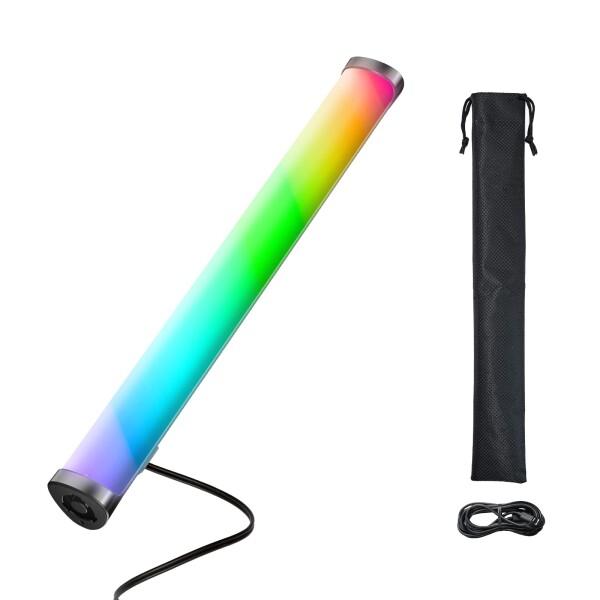 SmallRig RT25 RGB チューブライト 25W RGBWW スティック型撮影用ライト LEDライト IP54防水ライトバー CRI96+ TLCI98+ 2500-10000K 写真/商品撮影/ポートレート/ファッション撮影/YouTube/MV撮影 4343