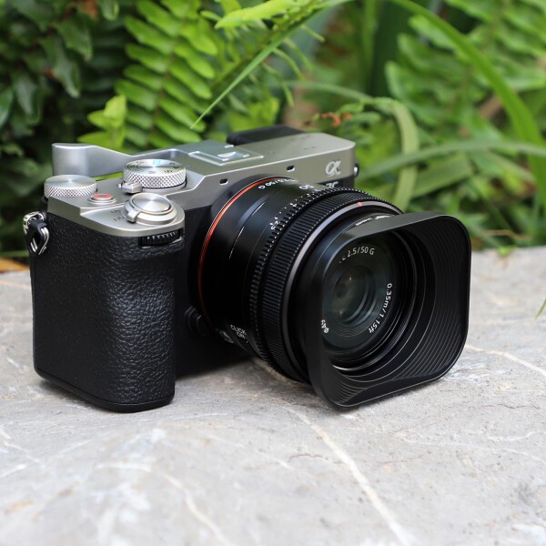 Haogeレンズフードメタルスクエアバヨネット にとって に適用 Sony FE