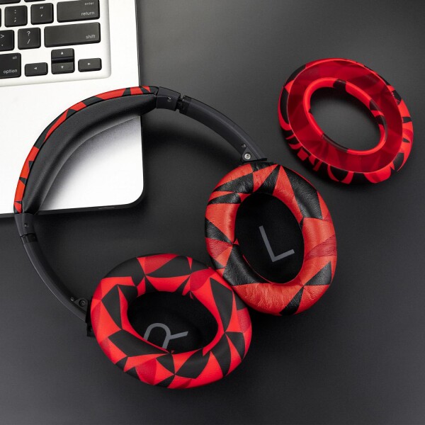 SOULWIT イヤーパッド + ヘッドバンド + イヤーパッドカバー for Bose QuietComfort 45 (QC45)/QuietComfort SE (QC SE)/New Quiet Comfort 用 ヘッドセット 交換 キット ヘッドホン 替え パッド 劣化防止 クッショ_2