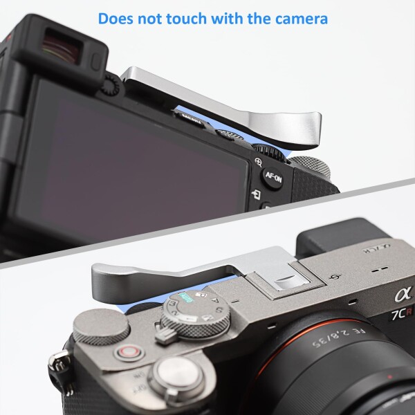 A7CII A7CR サムグリップ Haoge メタル サムアップレスト ハンド