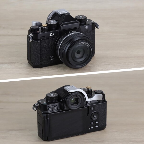 Nikon F4 一眼レフカメラ アクセサリー Haoge メタルサムアップレスト ハンドグリップ Nikon Zf ZF カメラ