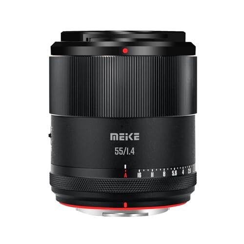 Meike 55mm F1.4 オートフォーカスSTMステッピングモーターAPS-Cポートレートレンズ 富士フイルムXマウントカメラ X-T1 X-T2 X-T3 X-T4 X-T5 X-T10 X-T20 X-T30 X-T100に対応。