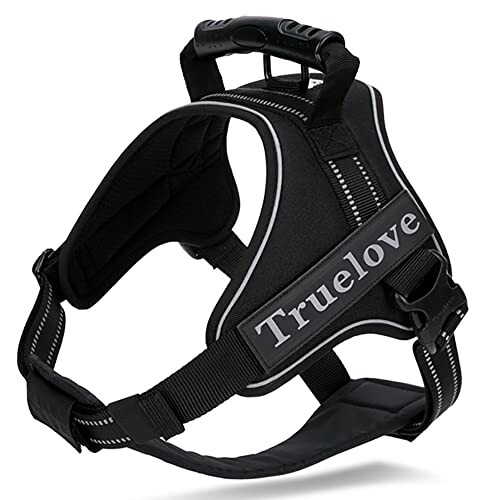 J&C Paradise 2WAY 犬ハーネス 日本正規店 犬用胴輪 八の字型 装着簡単 喉にやさしい 3M反射ステッカー 人気 (S, ブラック)の通販は 5,660円