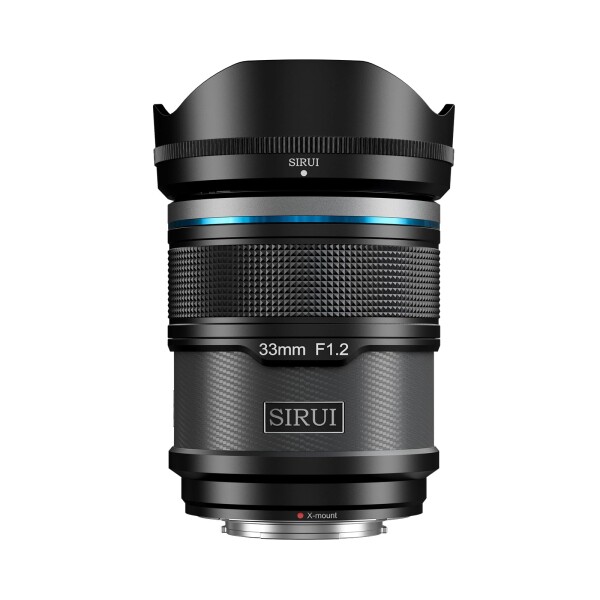 SIRUI Sniper 33mmオートフォーカスレンズ、F1.2広角APS-Cカメラレンズ(Xマウント、ブラック)
