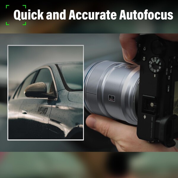 SIRUI Sniper 33mmオートフォーカスレンズ、F1.2広角APS-Cカメラレンズ(Xマウント、シルバー)の通販は