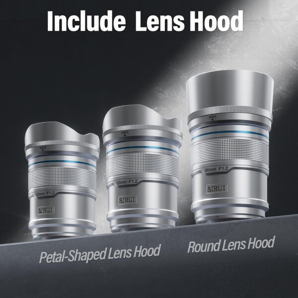 SIRUI Sniper 33mmオートフォーカスレンズ、F1.2広角APS-Cカメラレンズ(Xマウント、シルバー)の通販は