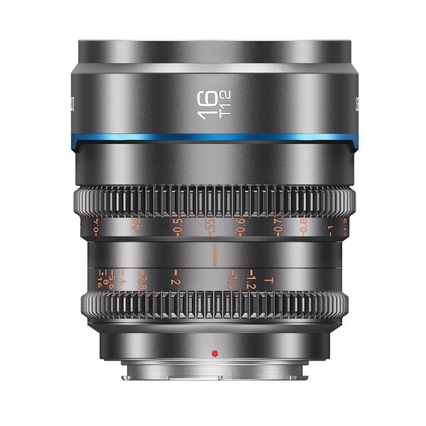 SIRUI Night Walker 16mm T1.2 S35 広角シネレンズ 大口径マニュアルフォーカスレンズ (MS16X-G, Xマウント, メタルグレー) その他交換レンズ