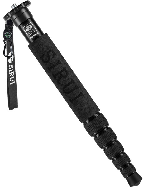 SIRUI AM-306Mカメラ一脚、6段式 最高156mm アルミニウム合金拡張可能コンパクト軽量ポータブルトラベル一脚デジタル一眼レフカメラ用、耐荷重8kgの通販は 7,651円