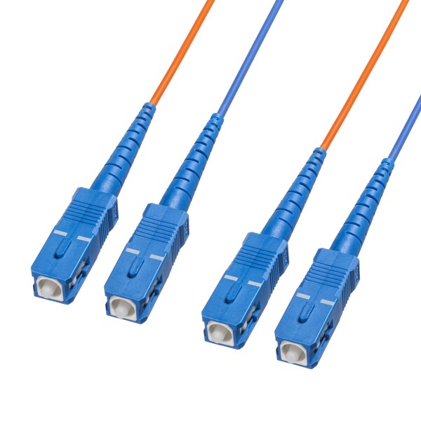 サンワサプライ コード集合型光ファイバケーブル（シングルモード、SC×2-SC×2、150m） HKB-CSSCSC1-150