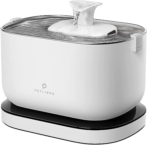PETLIBRO 水飲み器 猫 自動給水器 コードレス 2WAY給電 無制限置き場所 電池内蔵 猫給水器 中小犬用 猫用 ワイヤレスポンプ 2.5L大容量 表示ランプ付き 4重濾過 静音循環式の通販は