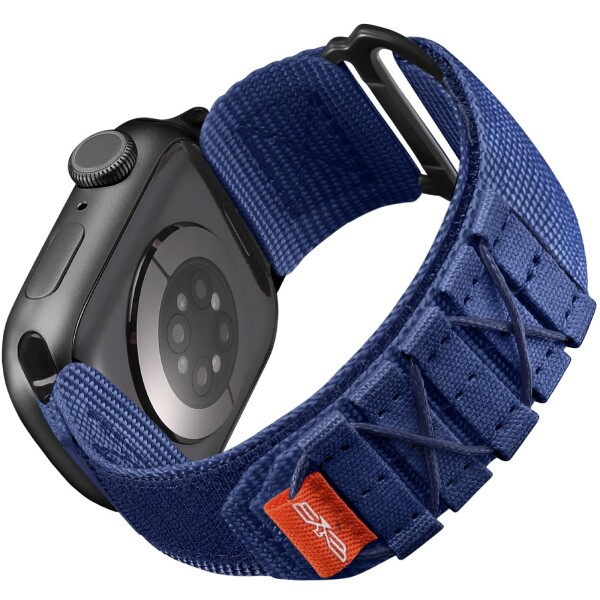 (Bandletic) アップルウォッチ バンド - ナイロンバンド 無級調整可能 無骨デザイン 42mm/44mm/45mm/46mm/49mm 運動 透气 軽量 調節簡単 バンド 対応リリース Watch Ultra2/Ultra 10/9/8/SE2/7/6/SE/5/4/3/2/1互換