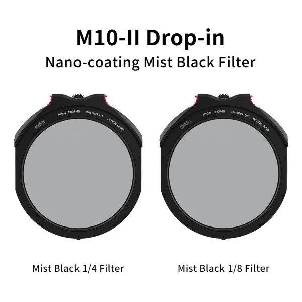 Haida ドロップイン ブラックミスト 1/8 レンズフィルター ソフト効果 M10/M10-IIのフィルターホルダー用_1