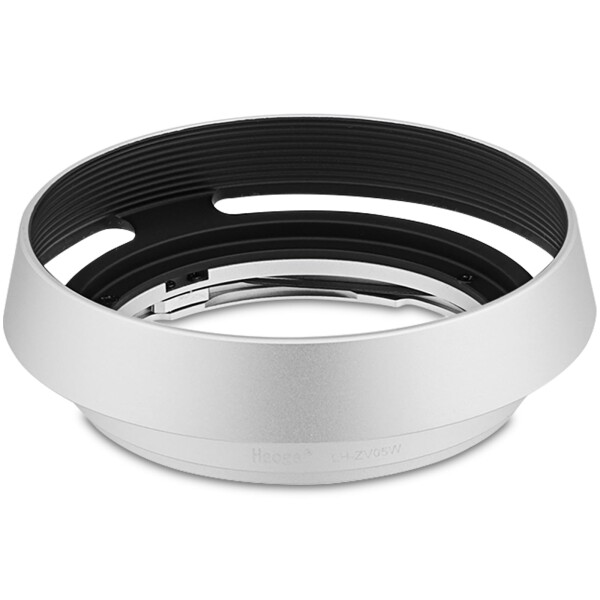 Haoge LH-ZV05W バヨネット メタル ラウンド レンズ フード シェード 対応 カール ツァイス Carl Zeiss Biogon T 35mm f2 ZM35mm f2.8 ZM 50mm f2 ZM; フォクトレンダーVoigtlander NOKTON Classic 35mm f1.4 VM 35mm f1.4 V