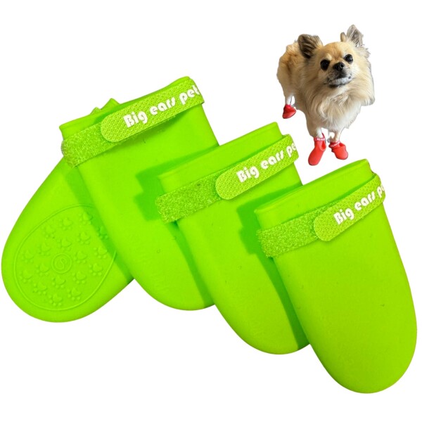 WonderPawz〕 犬 靴 シリコン 犬 脱げない靴 ドッグ