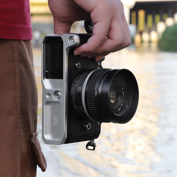 Haoge HG-ZFS カメラホルダー ハンドグリップ Nikon Z f ZF L字型グリップ Arca Swiss Kirk RRS Benro クイックリリースプレートブラケットに適合_7