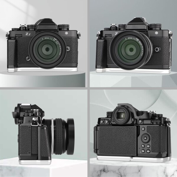 Haoge HG-ZFS カメラホルダー ハンドグリップ Nikon Z f ZF L字型グリップ Arca Swiss Kirk RRS Benro クイックリリースプレートブラケットに適合_8