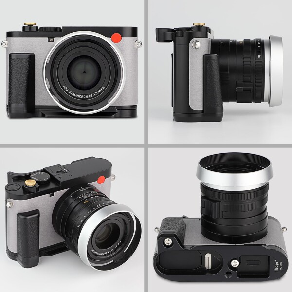 Haoge HG-Q3B ハンドル ハンドグリップ Leica Q3 Q3-43用 カメラボディ L字型グリップブラケット_2