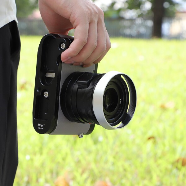 Haoge HG-Q3B ハンドル ハンドグリップ Leica Q3 Q3-43用 カメラボディ L字型グリップブラケット_6
