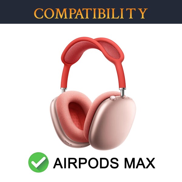 SOULWIT 交換 修理 キット for AirPods Max に対応 メッシュファブリック イヤーパッド + ヘッドバンド カバー ＋ TPU保護ケース ＋ シリコン製イヤーパッドの保護カバー セット 多方面保護 保護_2